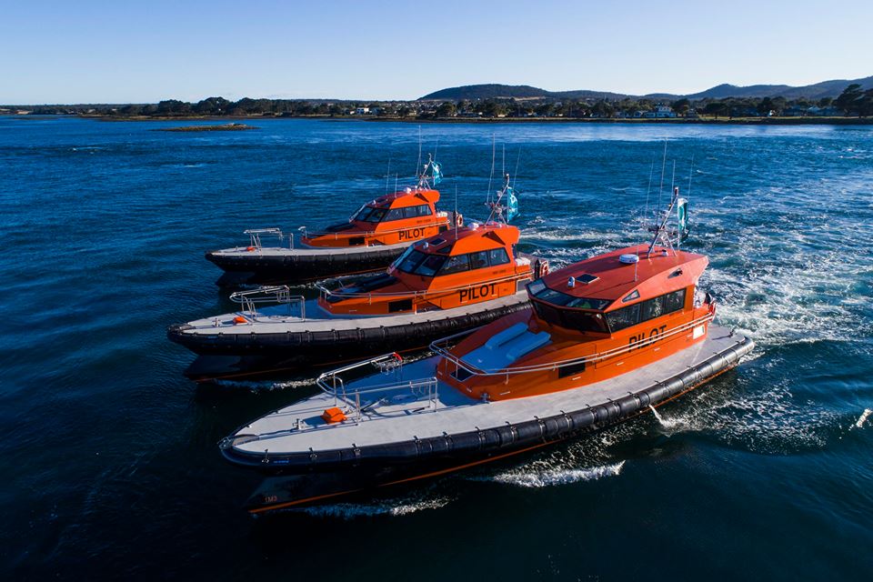 Défenses de Vedettes Ocean 3 - Pilot Boats Patterson, Kelly and Hellyer