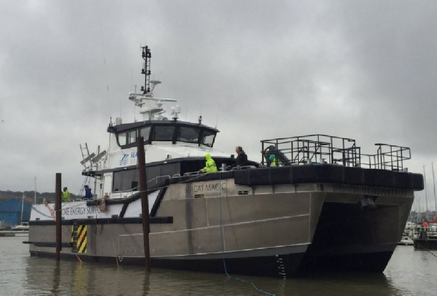 Equipements Défenses de Vedettes Ocean 3 - Wind Farm Support Vessel Seacat Magic