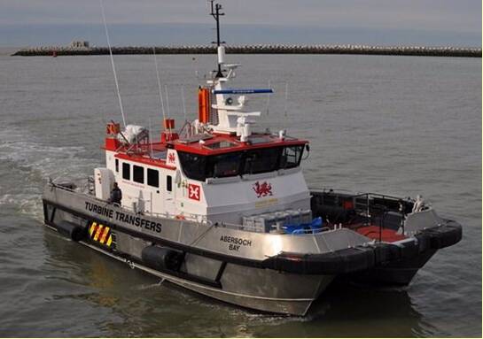 Equipements Défenses de Vedettes Ocean 3 - Wind Farm Support Vessel Abersoch Bay