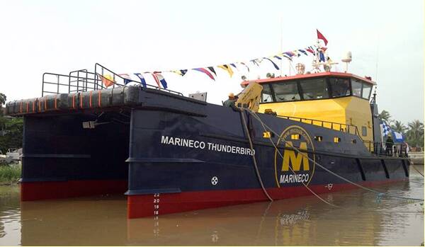 Equipements Défenses de Vedettes Ocean 3 - Wind Farm Support Vessel Marineco Thunderbird