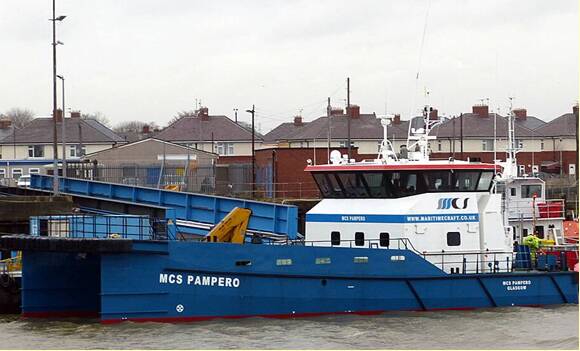 Equipements Défenses de Vedettes Ocean 3 - Wind Farm Support Vessel MCS Pampero