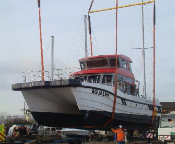 Equipements Défenses de Vedettes Ocean 3 - Wind Farm Support Vessel Aqualink