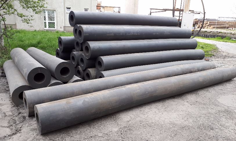 25 Défenses Cylindriques Caoutchouc Ø500 x Ø 250 x L 4 & 6 m