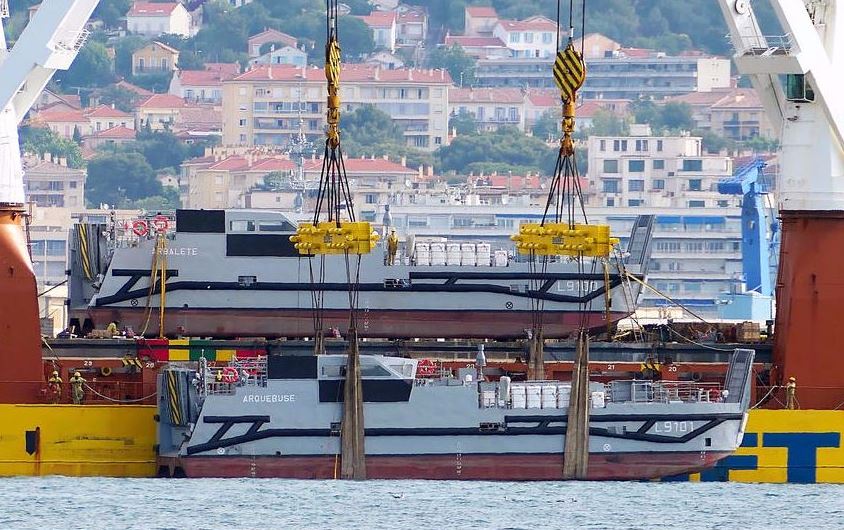 Equipements Défenses de Vedettes Ocean 3 - Arbalète et Arquebuse - 20 EDAS Marine Nationale