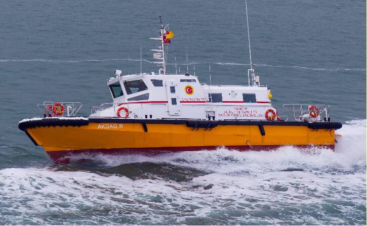 Equipements Défenses de Vedettes Ocean 3 -  Patrouilleur Akdag Service de Santé Turc