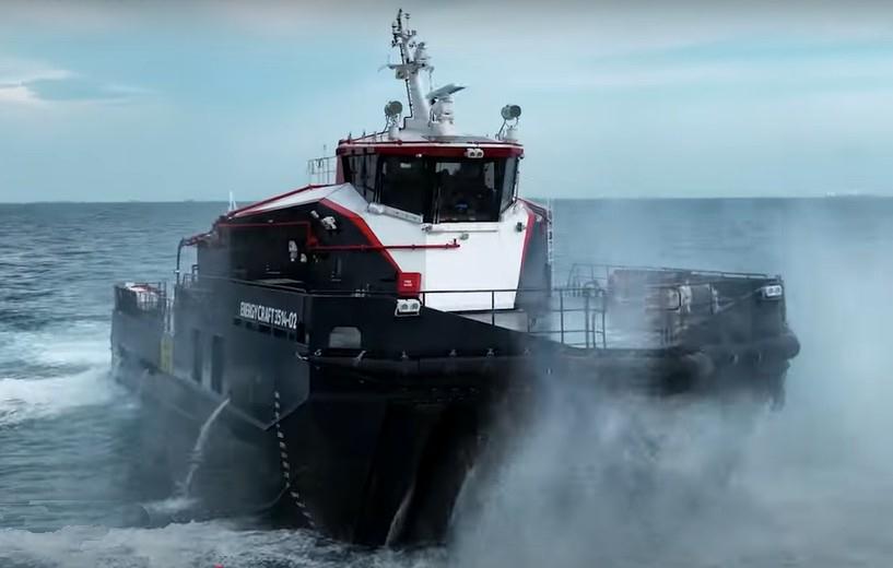 Ocean 3 Workboat Fender Systems - 3 Crew Boats Aircat 35 m 